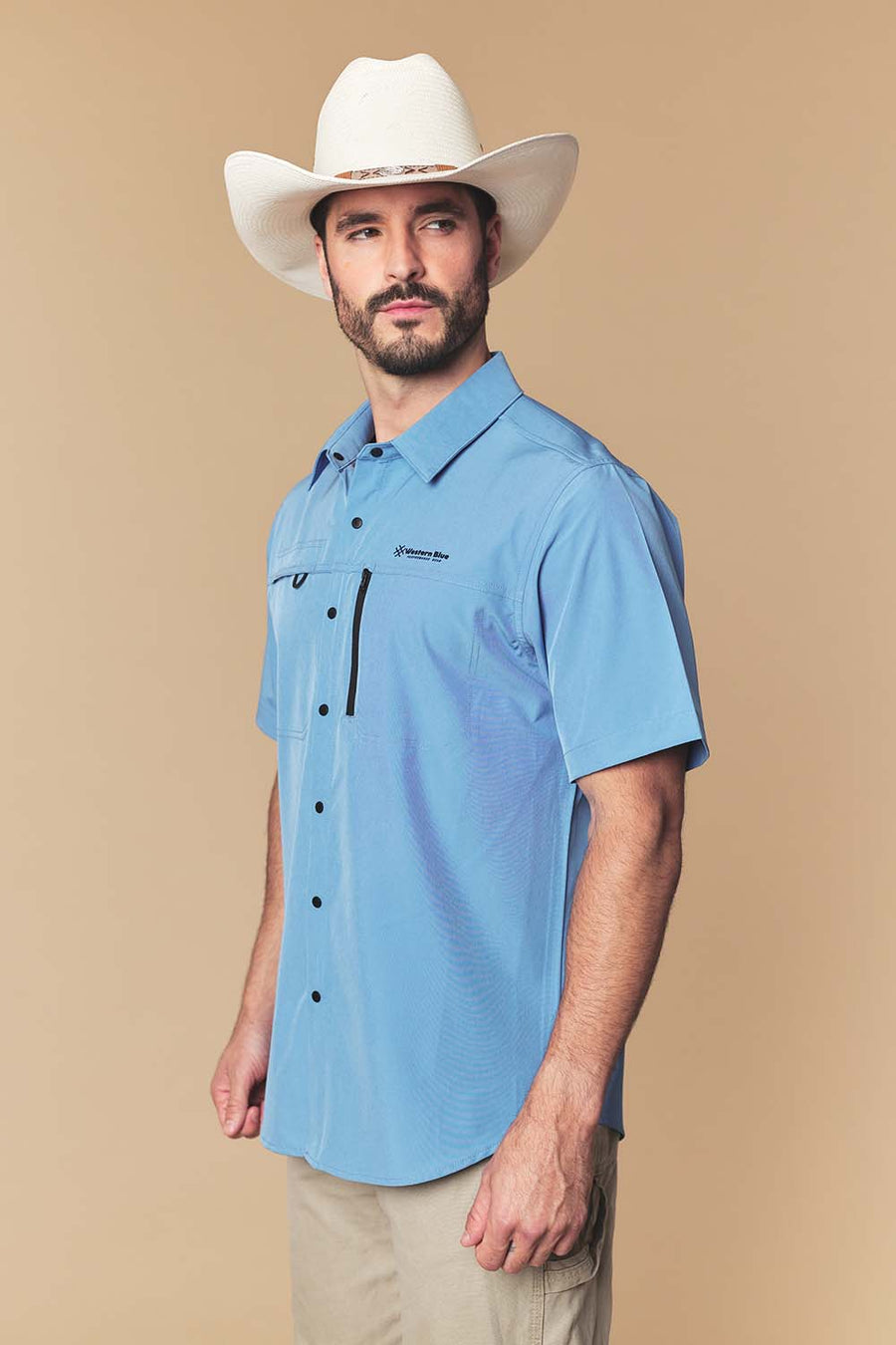 Men's Western Performance Short Sleeve Shirt