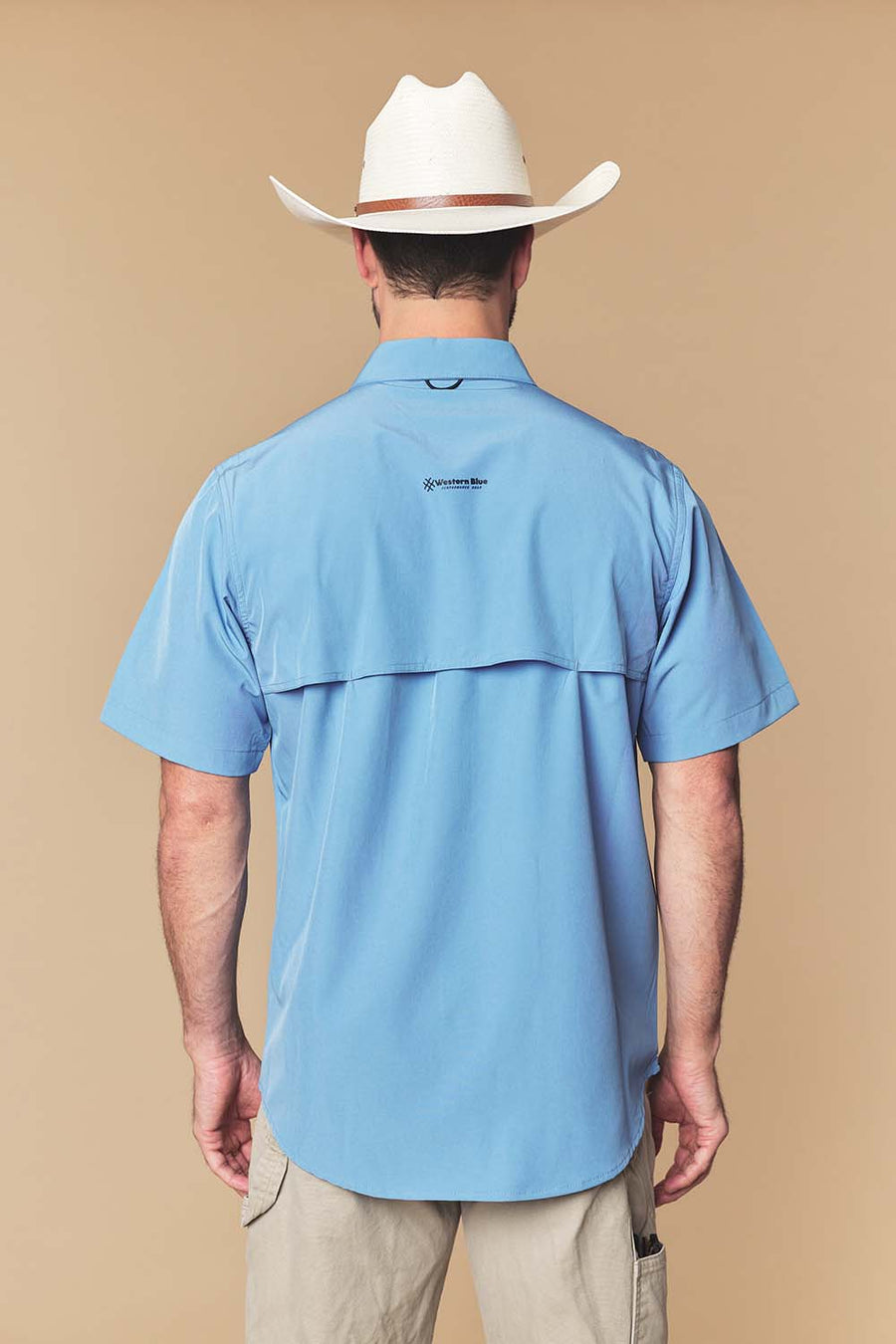 Men's Western Performance Short Sleeve Shirt