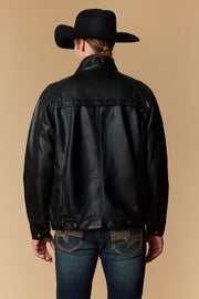 Men's Urban Style Faux Leather Jacket