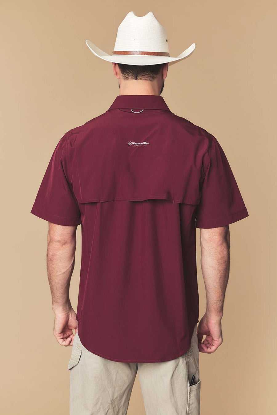 Men's Western Performance Short Sleeve Shirt