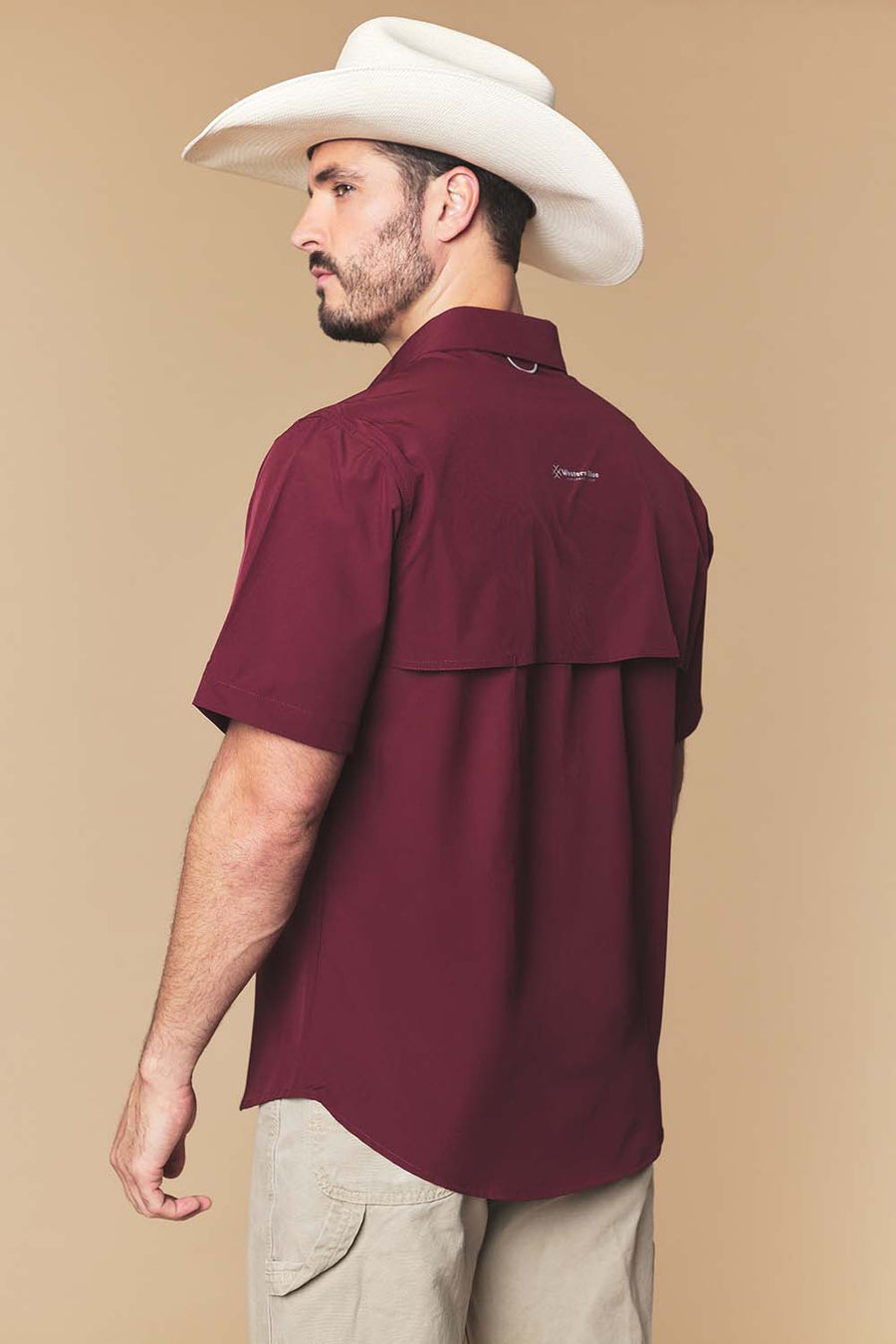 Men's Western Performance Short Sleeve Shirt