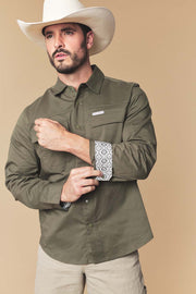 Men's Western Performance Long Sleeve Shirt