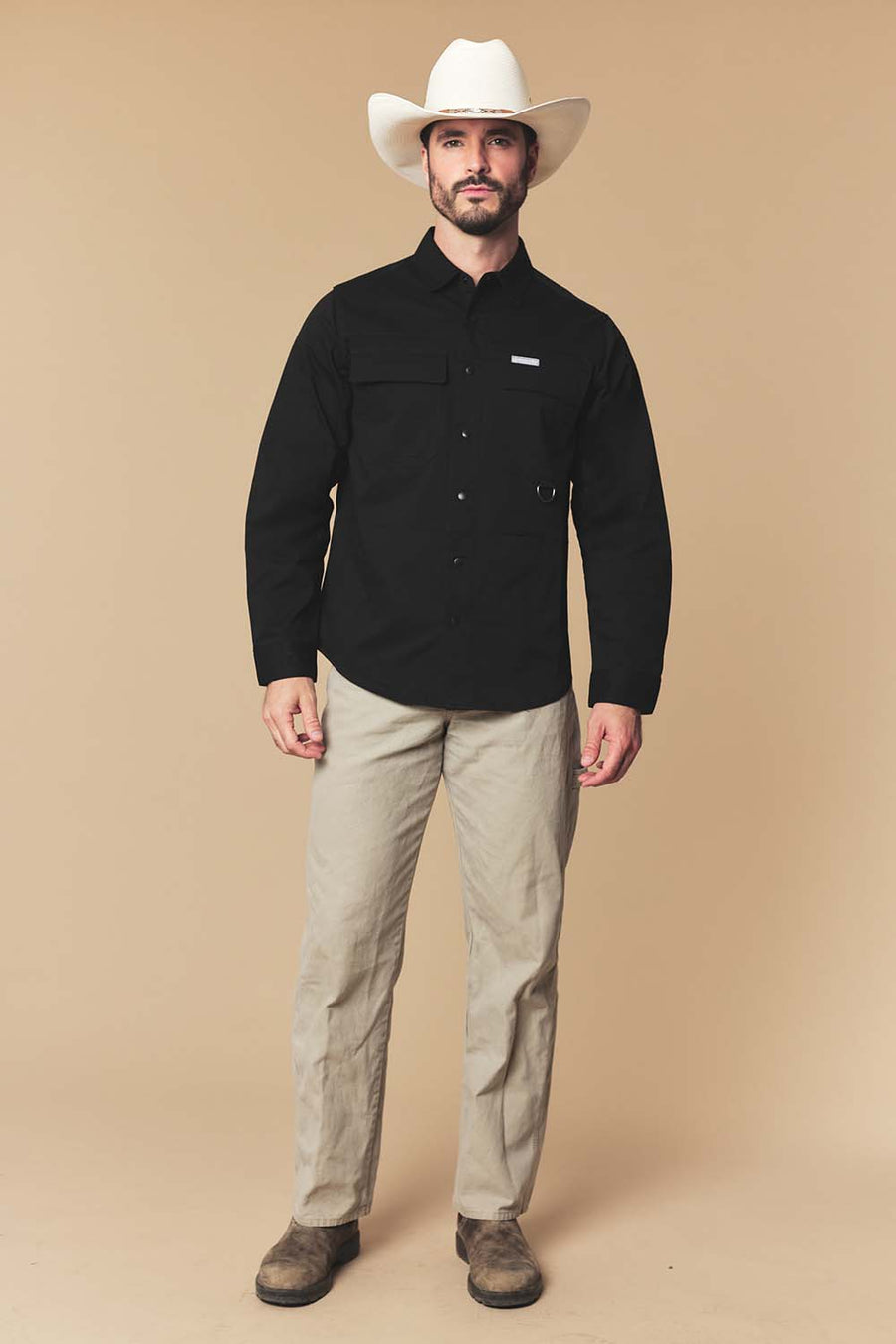 Men's Western Performance Long Sleeve Shirt