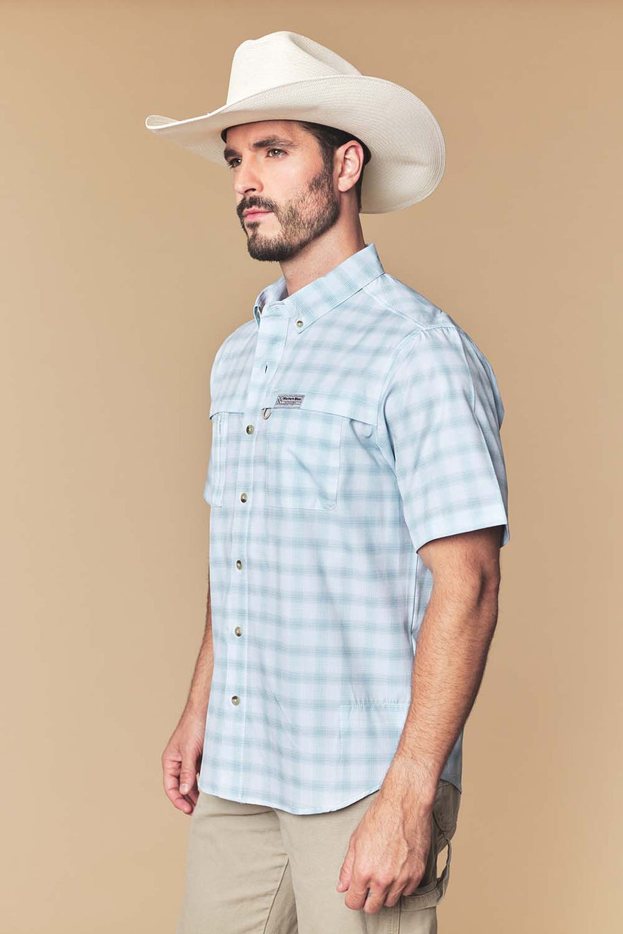 Men's Western Performance Short Sleeve Shirt
