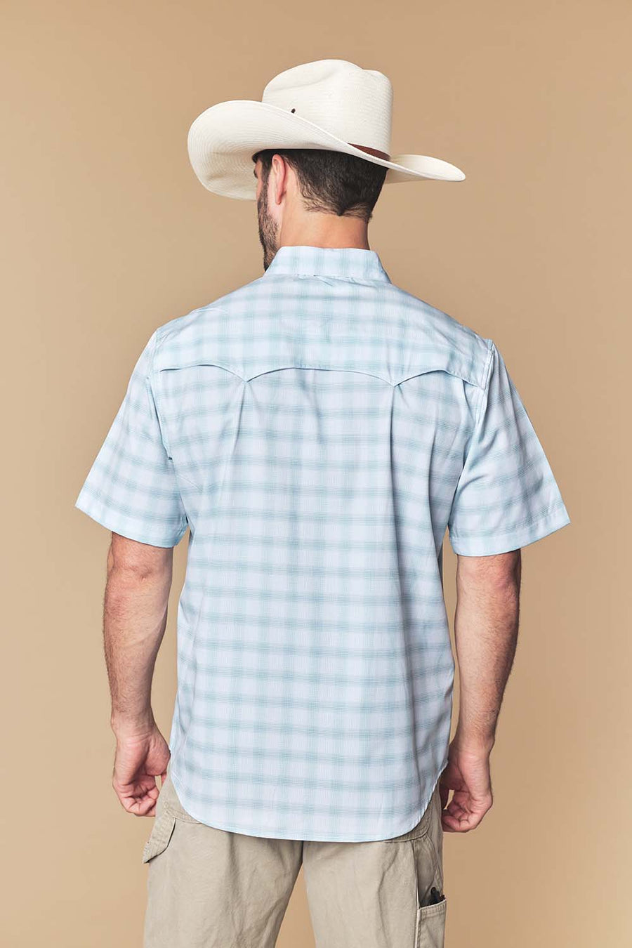 Men's Western Performance Short Sleeve Shirt