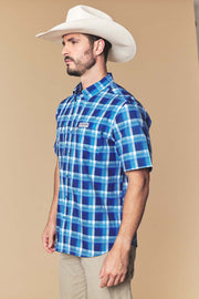 Men's Western Performance Short Sleeve Shirt