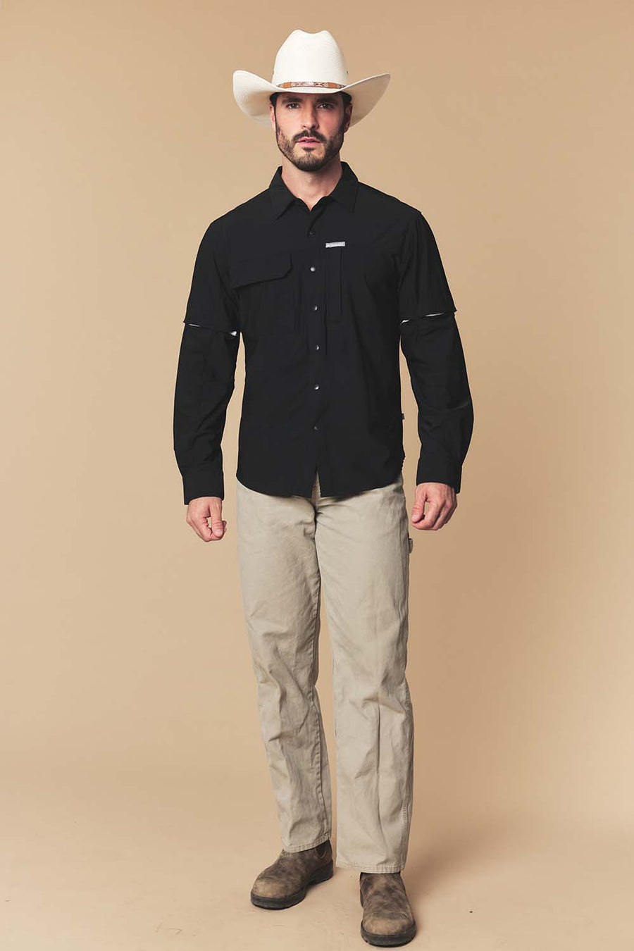 Men's Western Performance Long Sleeve Shirt