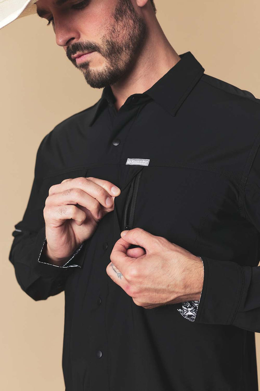 Men's Western Performance Long Sleeve Shirt