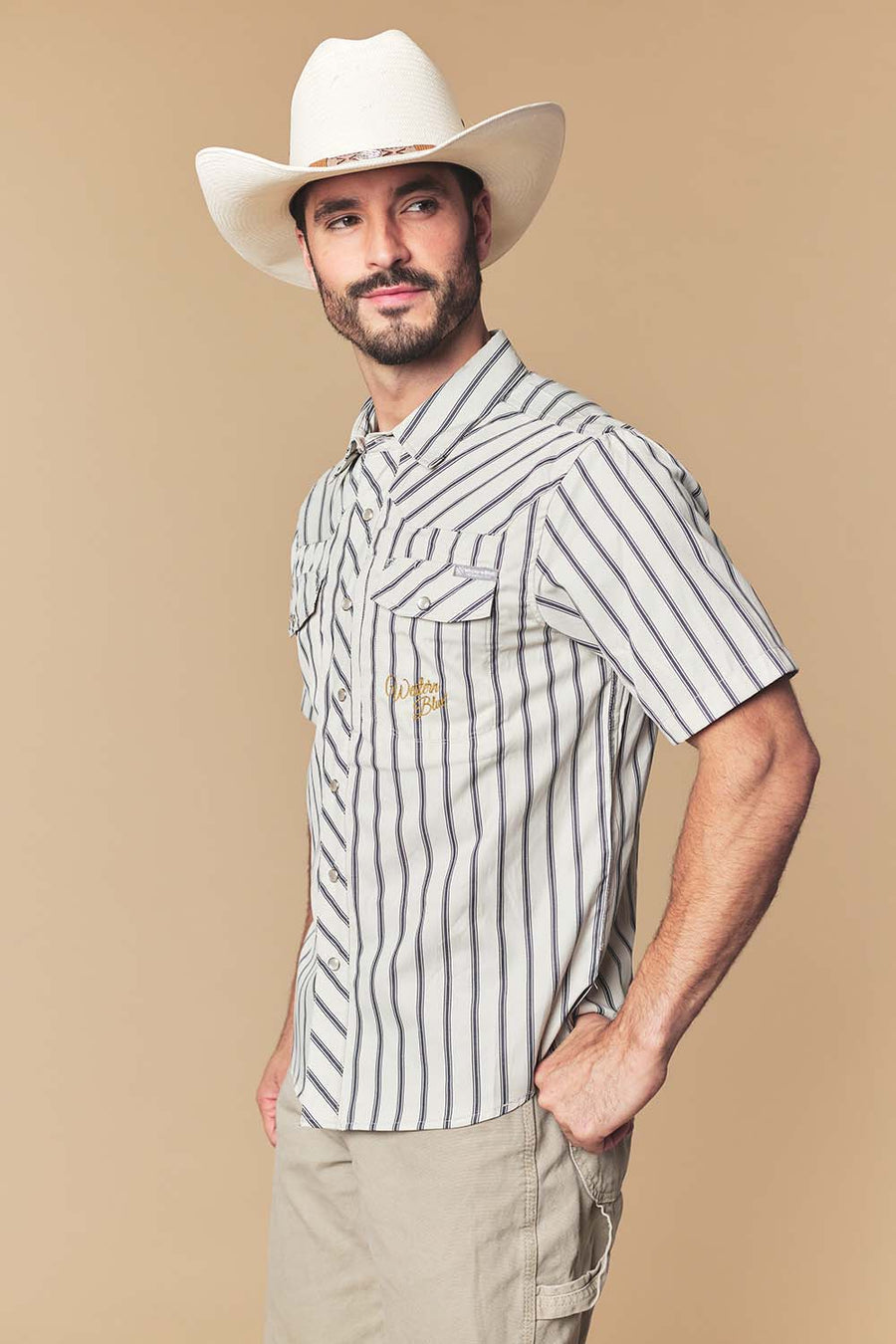 Men's Western Performance Short Sleeve Shirt
