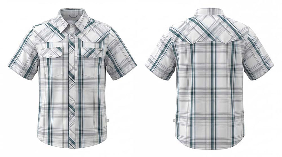 Men's Western Performance Short Sleeve Shirt