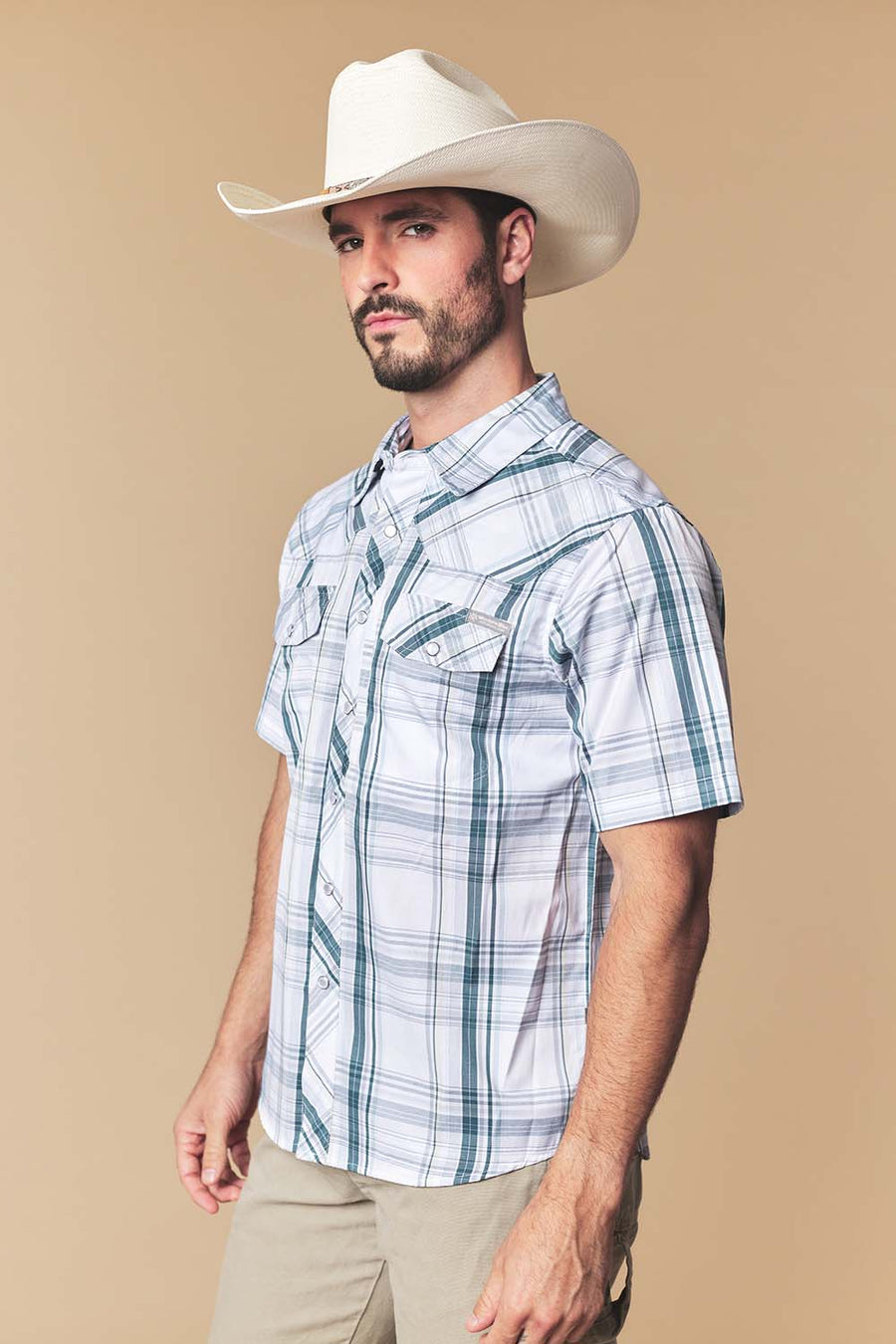 Men's Western Performance Short Sleeve Shirt