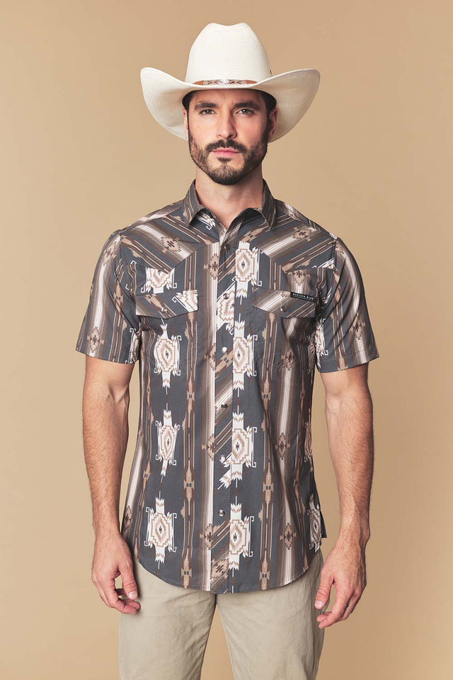 Wild Venture Prints Men's Short Sleeve Shirt