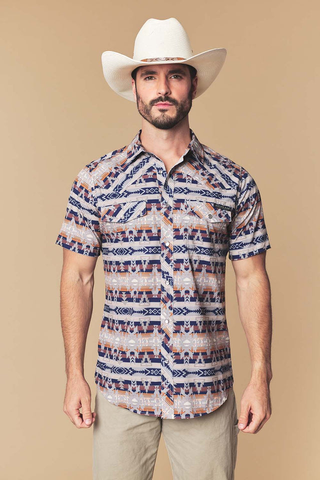 Wild Venture Prints Men's Short Sleeve Shirt
