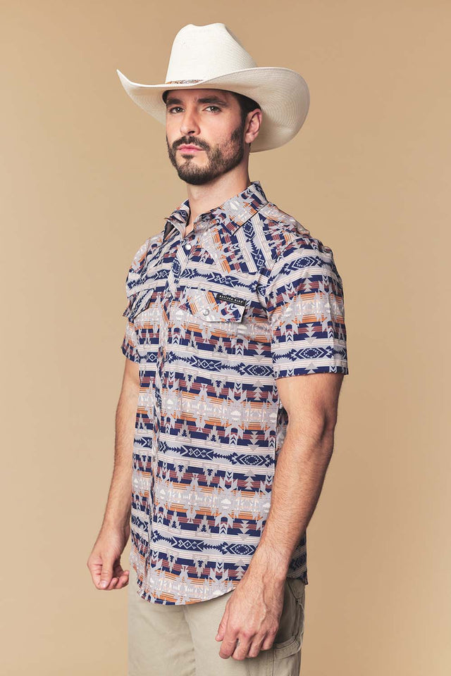 Wild Venture Prints Men's Short Sleeve Shirt
