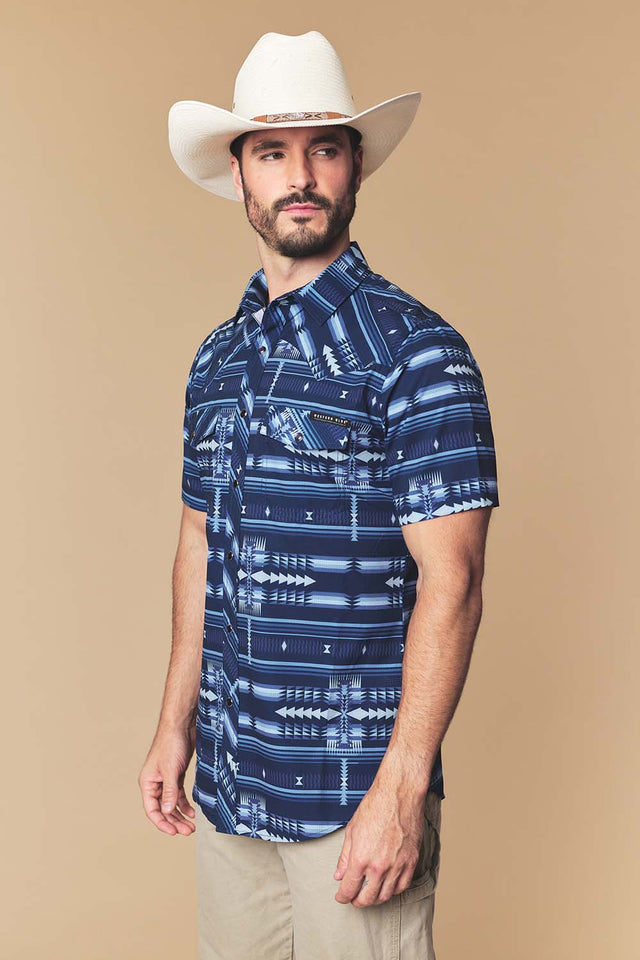 Wild Venture Prints Men's Short Sleeve Shirt