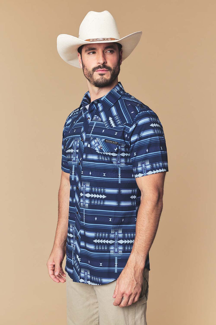 Wild Venture Prints Men's Short Sleeve Shirt