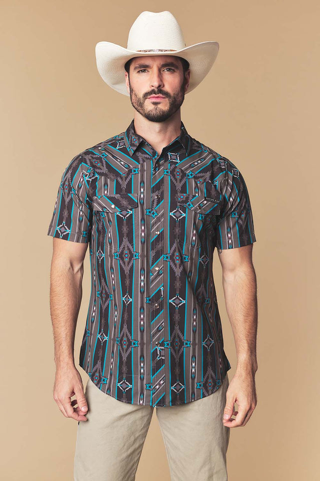 Wild Venture Prints Men's Short Sleeve Shirt