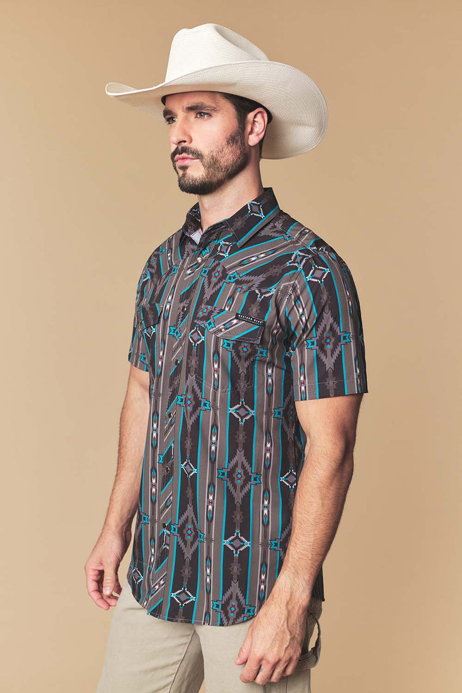 Wild Venture Prints Men's Short Sleeve Shirt