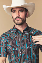 Wild Venture Prints Men's Short Sleeve Shirt