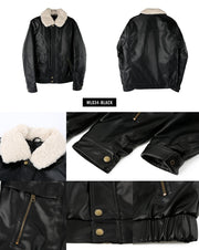 Men's Urban Style Faux Leather Jacket